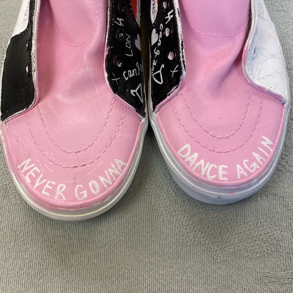 VANS Custom Hand Painted High Top Shoes - Picture 3 of 8